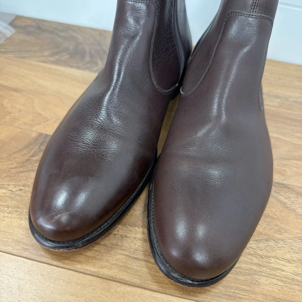 Florsheim Imperial Hugo Leather Ankle Dress Boot Mens 10.5D Side Zip 18570 200